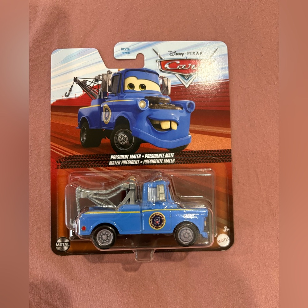 Disney Pixar Cars President Mater Diecast - NWT